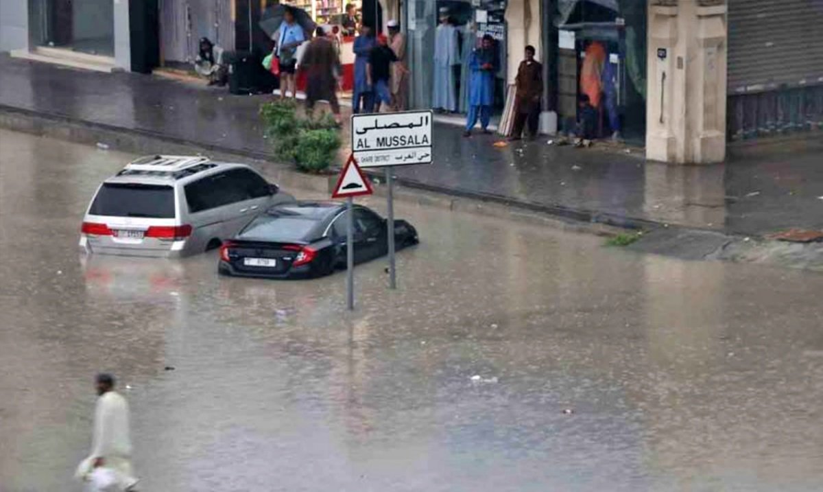 Historic Deluge in Dubai: A Year’s Rain in a Day Submerges City, Claims Lives Across UAE