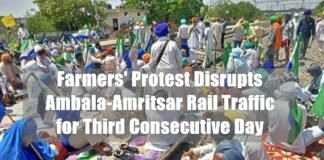 Farmers Protest Disrupts Ambala-Amritsar Rail Traffic