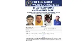 Indian Fugitive Bhadresh Kumar Patel