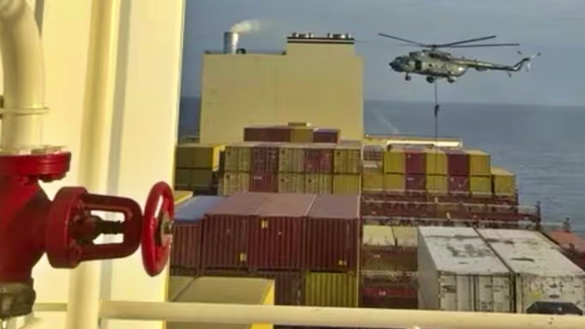 Iran Seizes Portuguese-Flagged Container Ship Amid Escalating Tensions with Israel