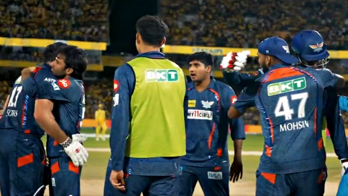 Lucknow Super Giants Storm into Top 4, Knocking Chennai Super Kings Off Their Home Turf
