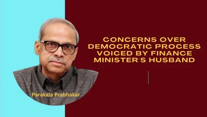 Parakala Prabhakar staement Parakala Prabhakar staement