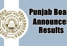 Punjab Board Announces Results 2024