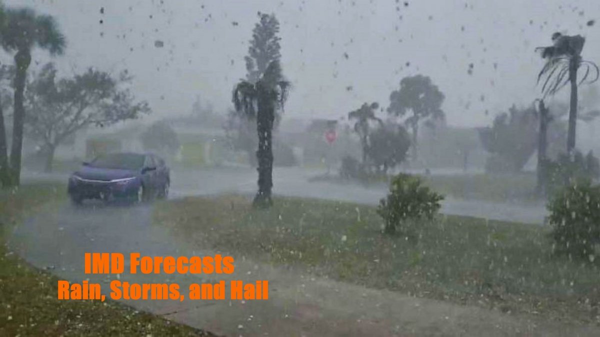 Northwest India Braces for Inclement Weather: IMD Forecasts Rain, Storms, and Hail