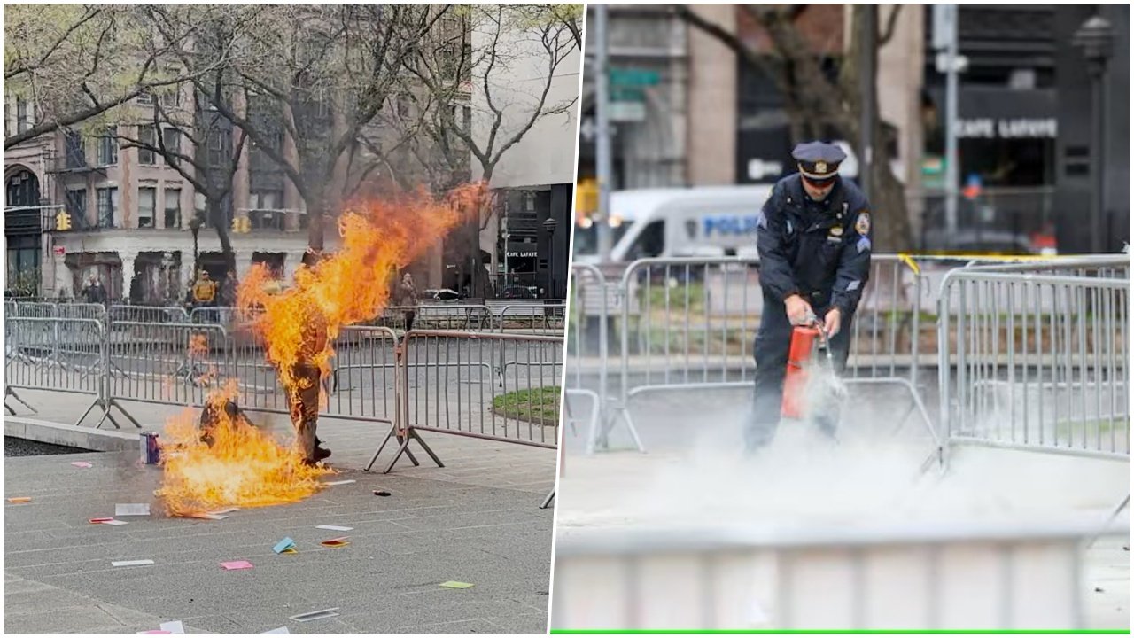 Tragic Self-Immolation Outside Manhattan Court During Trump Trial