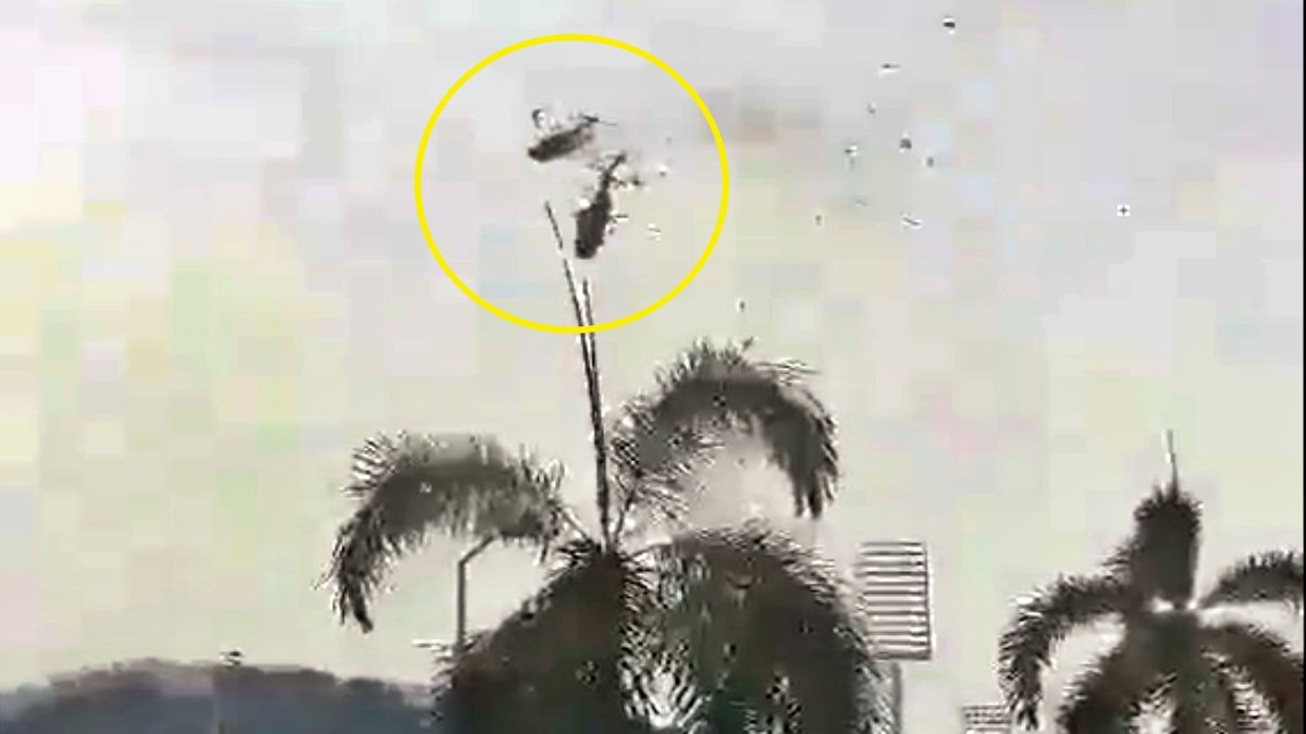 Ten Perish as Malaysian Navy Helicopters Collide in Rehearsal Catastrophe