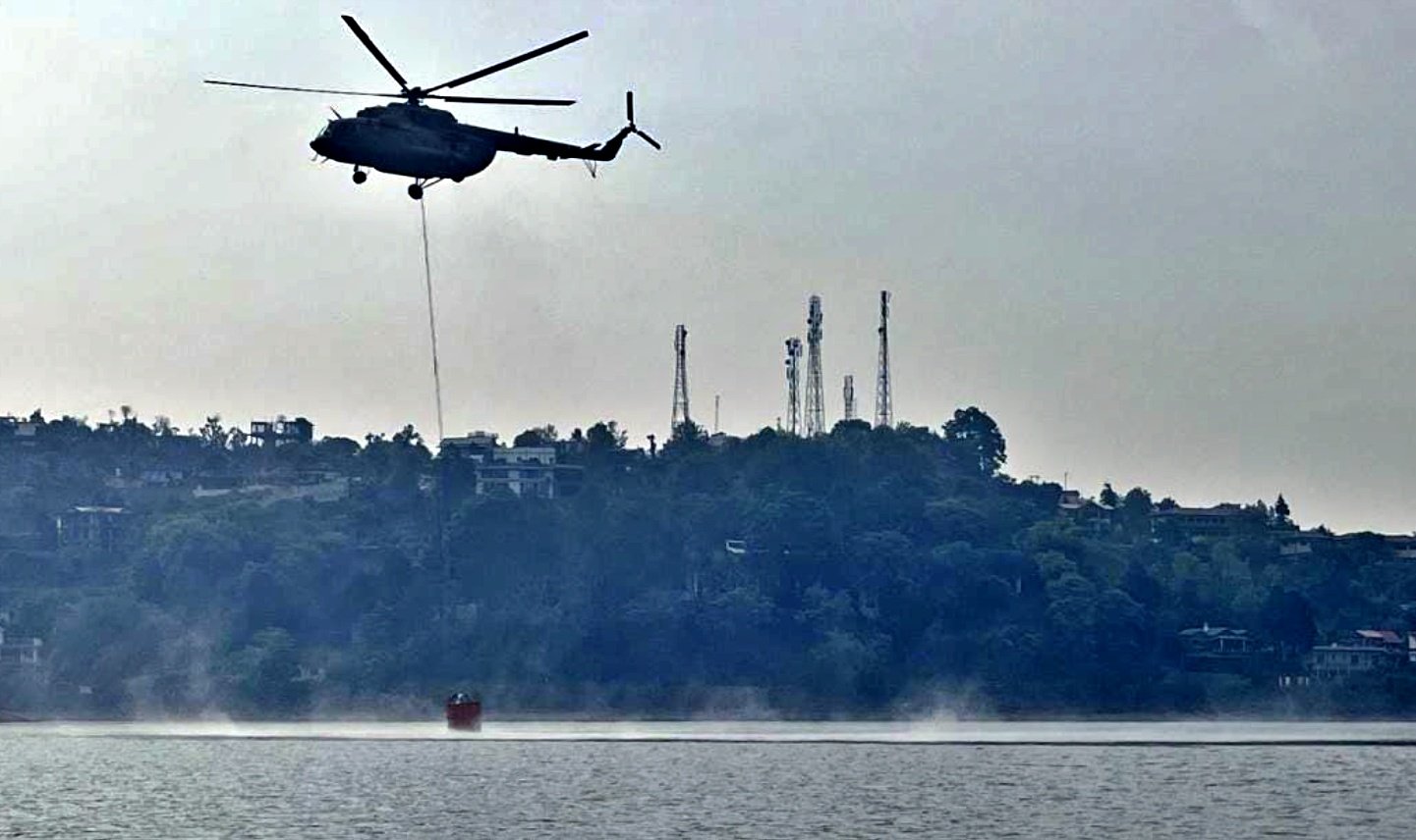 Uttarakhand Forest Fires: IAF’s Aerial Operations and Army Assistance in Full Swing