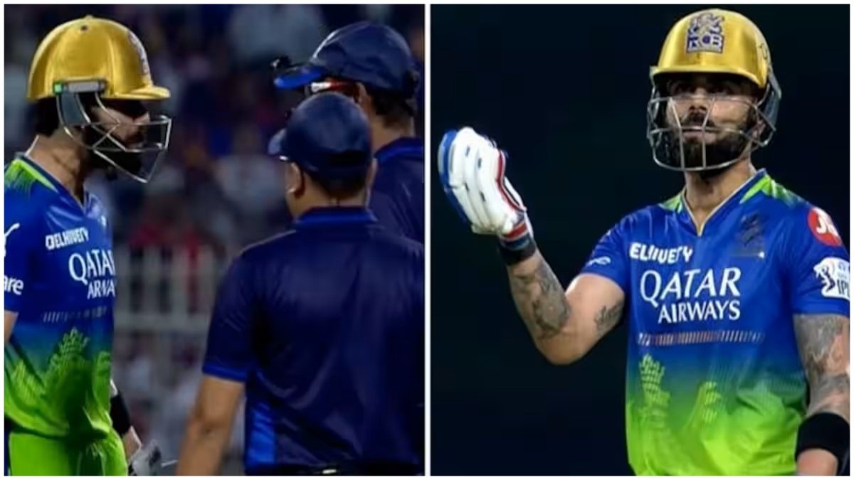 Controversy Erupts: Virat Kohli’s Dismissal Sparks Heated Debate in IPL Clash