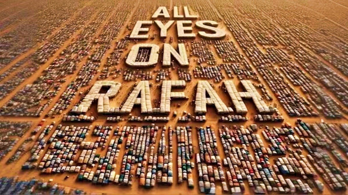All Eyes on Rafah”: 44 Million Instagram Users and Global Celebrities Share AI Image to Draw Focus on Gaza Crisis