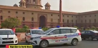 High Alert in North Block