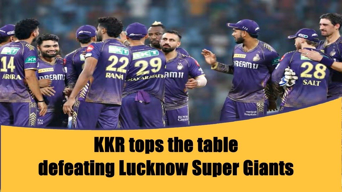 Sunil Narine’s Stellar Performance Propels KKR to a Dominant Victory Over LSG
