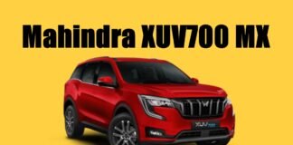 Mahindra XUV700 MX