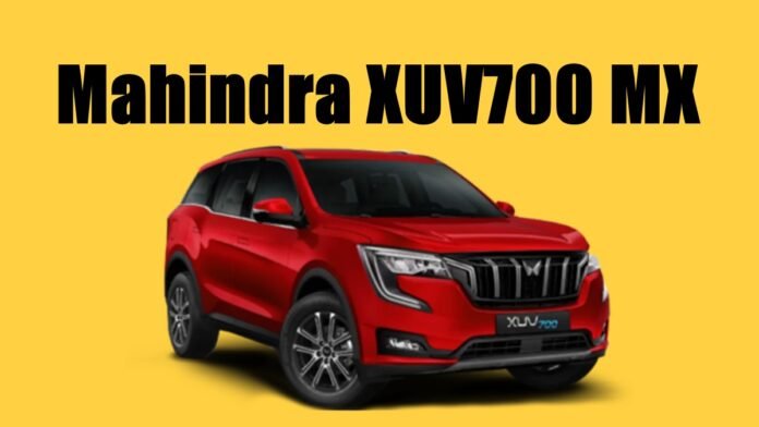 Mahindra XUV700 MX