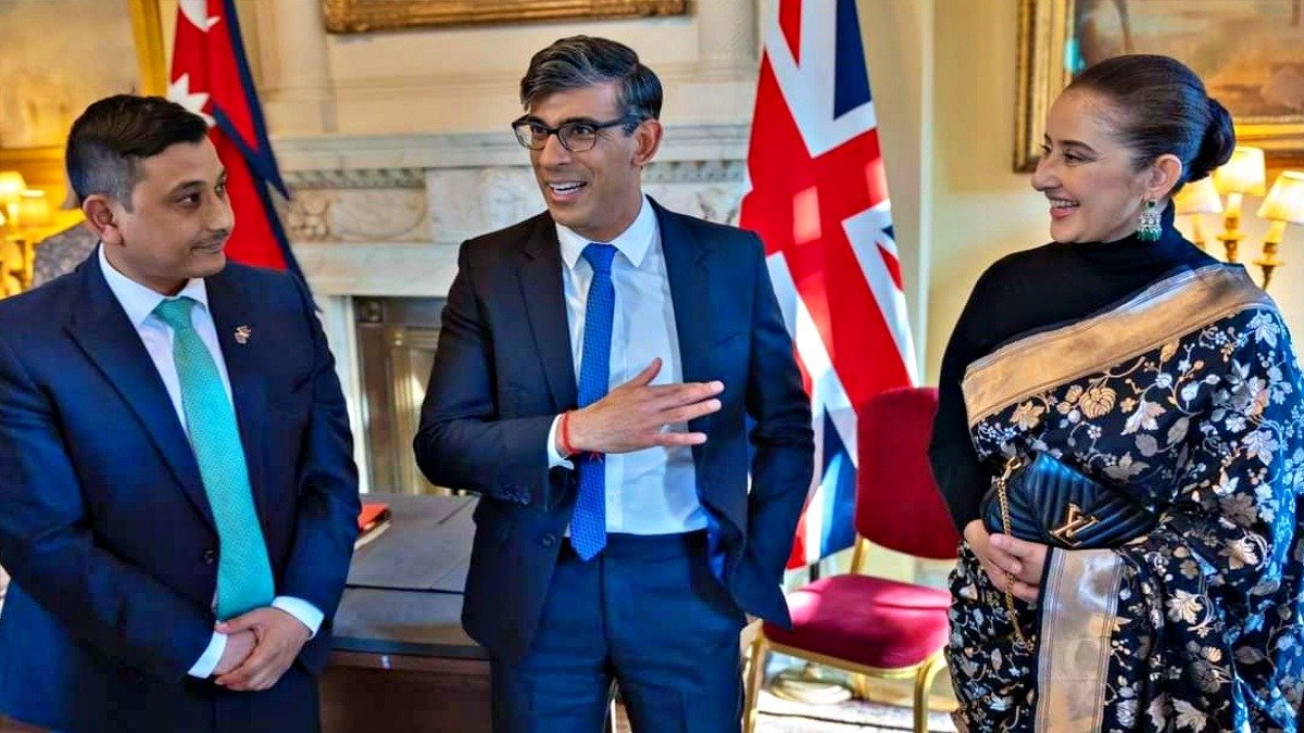 Manisha Koirala Meets British PM Rishi Sunak: A Celebration of Nepal-UK Friendship