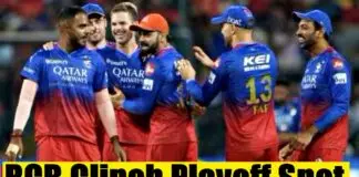 RCB Clinch Playoff