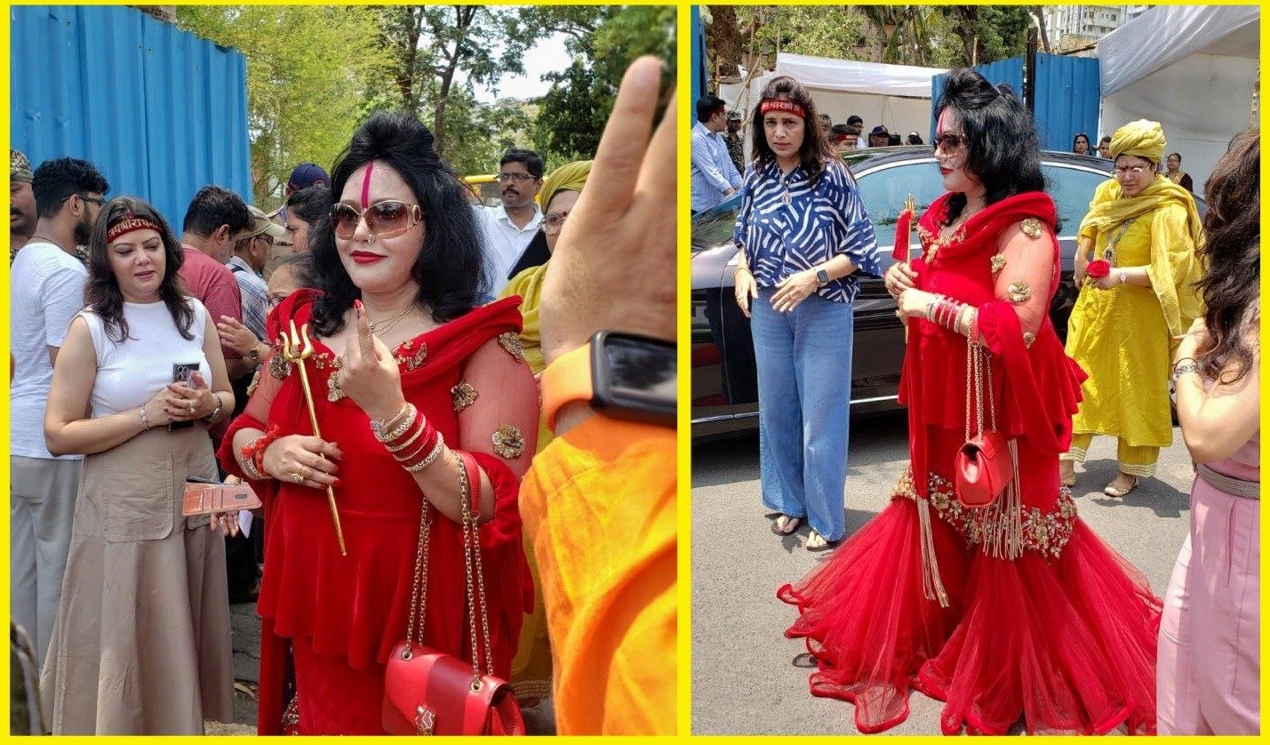 Radhe Maa’s VIP Voting: Controversy Erupts in Mumbai’s Polling Booths