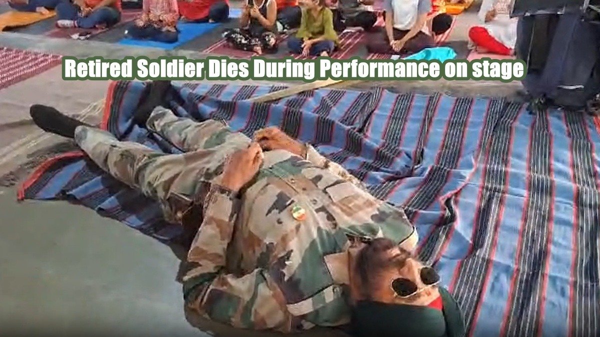 Tragic Incident: Retired Soldier Dies During Performance on Stage
