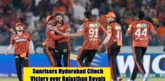 Sunrisers Hyderabad Clinch Victory over RR