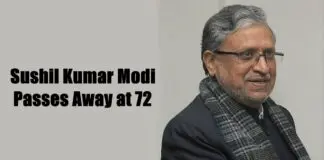 Sushil Kumar Modi Passes Away