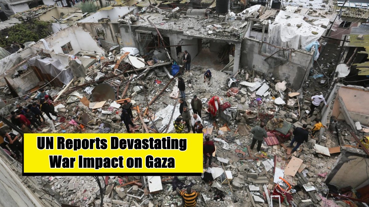 Gaza’s Long Road to Recovery: UN Reports Devastating War Impact and Arduous Rebuilding Journey