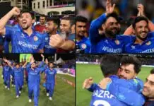 Tears of Joy Flow as Kabul Fighters Reach T20 World Cup Semi-Finals Afghanistans Historic Victory