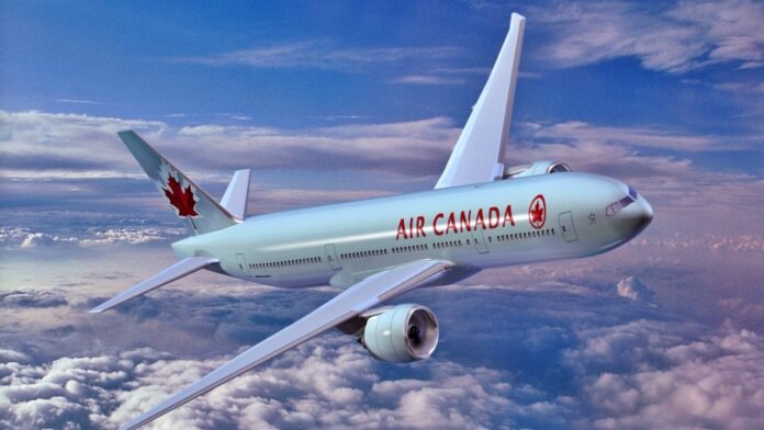 Air Canada flight