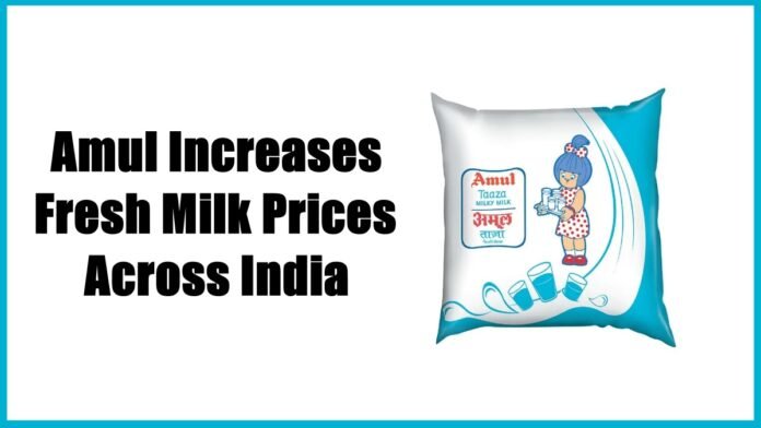 Amul Increases Milk Prices