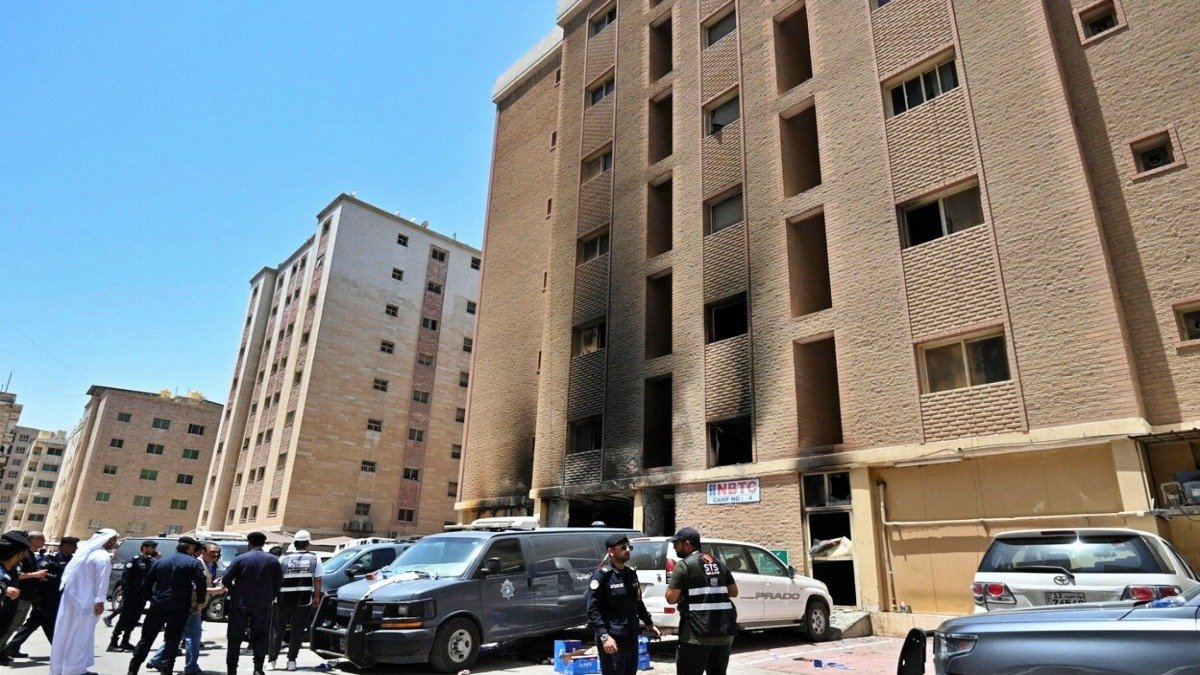 Devastating Kuwait Blaze Claims Lives of 49, Including Over 40 Indian Nationals