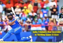 India Triumphs Over Australia