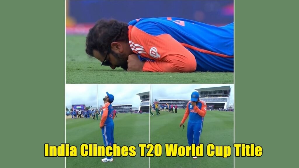 India wins T20 world cup