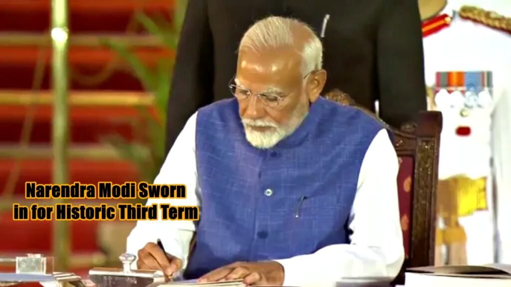 Narendra Modi Sworn in for Third Term