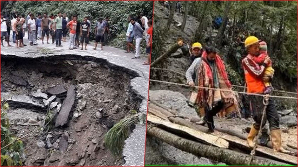 Over a Thousand Tourists Await Rescue Amidst North Sikkim’s Landslide Aftermath