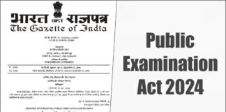 Public Examination Act 2024