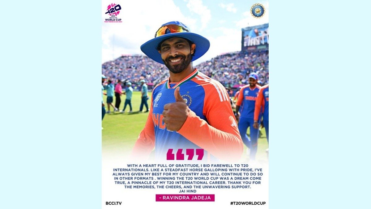 From All-Rounder to Legend” Ravindra Jadeja bids adieu to T20 International cricket