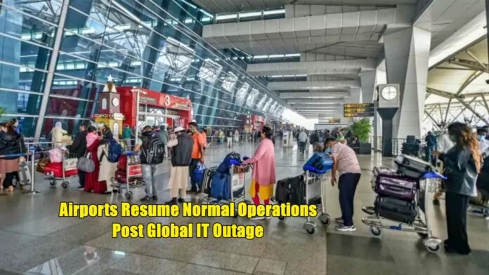 Airports Resume Normal Operations