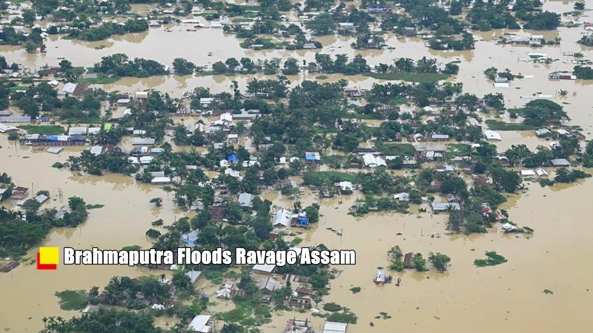 Devastating Brahmaputra Floods Ravage Assam: Over 22 Lakh Affected, 78 Lives Lost