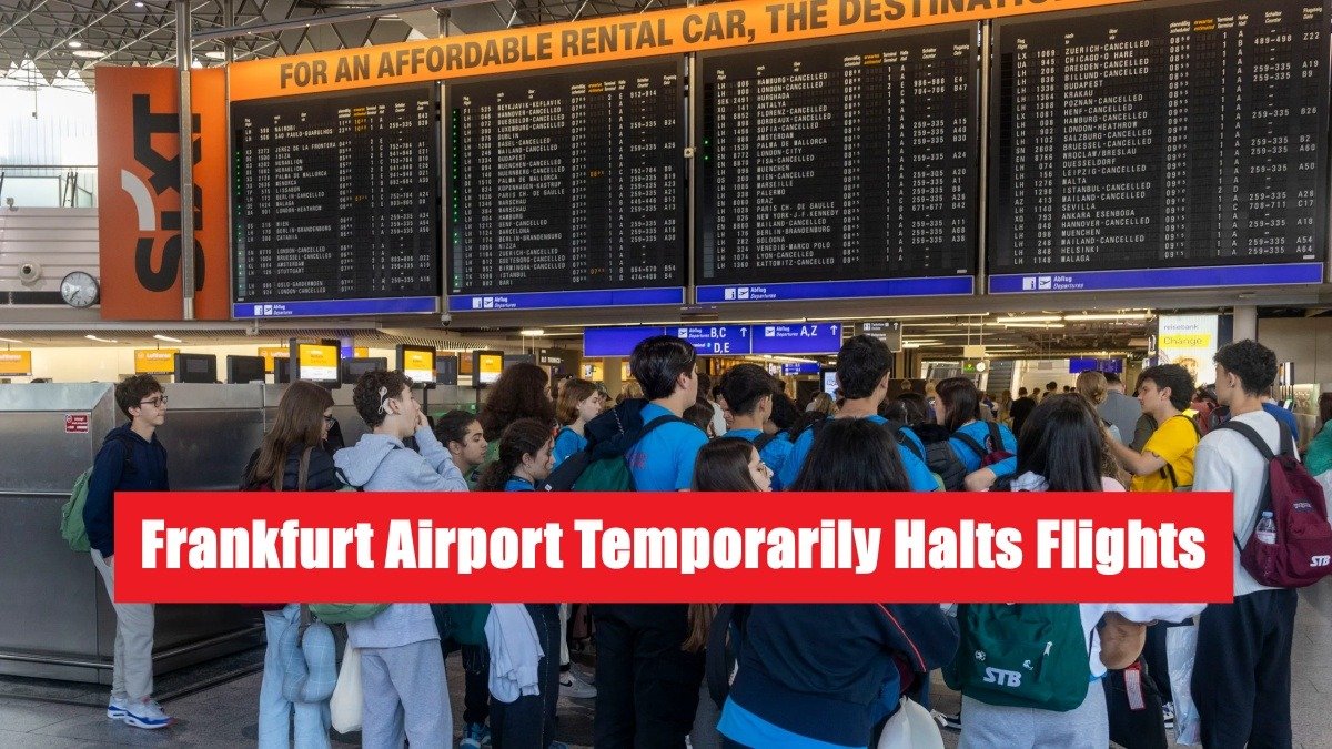 Frankfurt Airport Temporarily Halts Flights Due to Climate Activist Protest