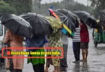 Heavy Rains Sweep Across