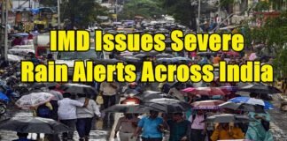 IMD Issues Severe Rain Alerts Across India