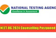 NEET-UG 2024 Counselling Postponed