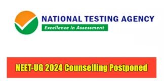 NEET-UG 2024 Counselling Postponed