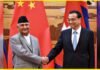 Premier Li and KP Sharma Oli