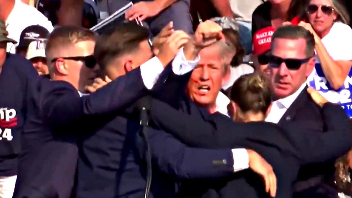 Attempted Assassination on Donald Trump at Pennsylvania Rally, Watch Video