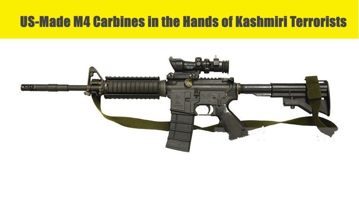US-Made M4 Carbines in the Hands of Kashmiri Terrorists: A Growing Concern
