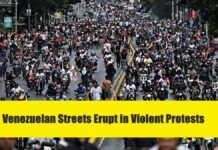 Venezuelan Streets Erupt in Violent Protests