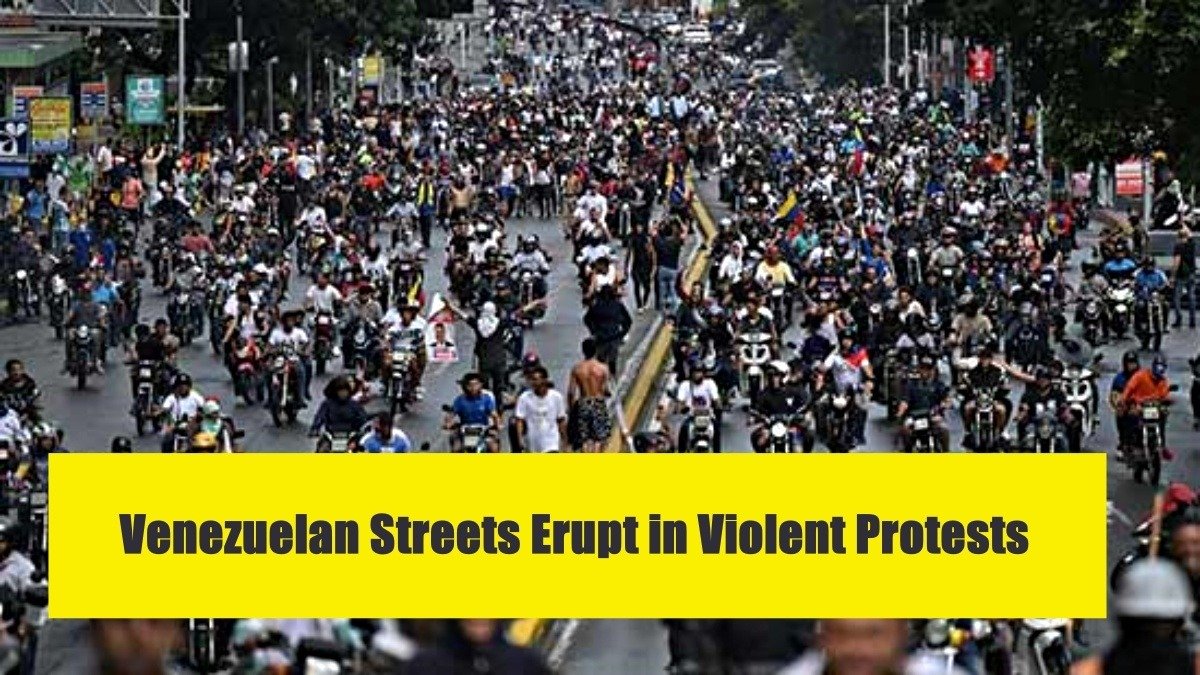 Venezuelan Streets Erupt in Violent Protests Over Contested Maduro Reelection