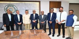 chandra babu with BPCL officials