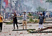 72 Dead in Widespread Unrest in Dhaka