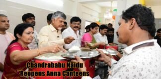 Chandrababu Naidu Reopens Anna Canteens