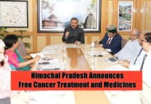 Himachal Pradesh Announces Free Cancer Treatment